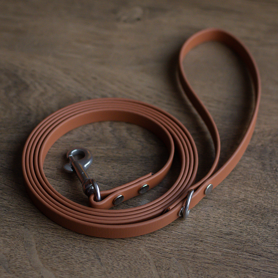13mm Kobbel av BioThane® - Lysebrun