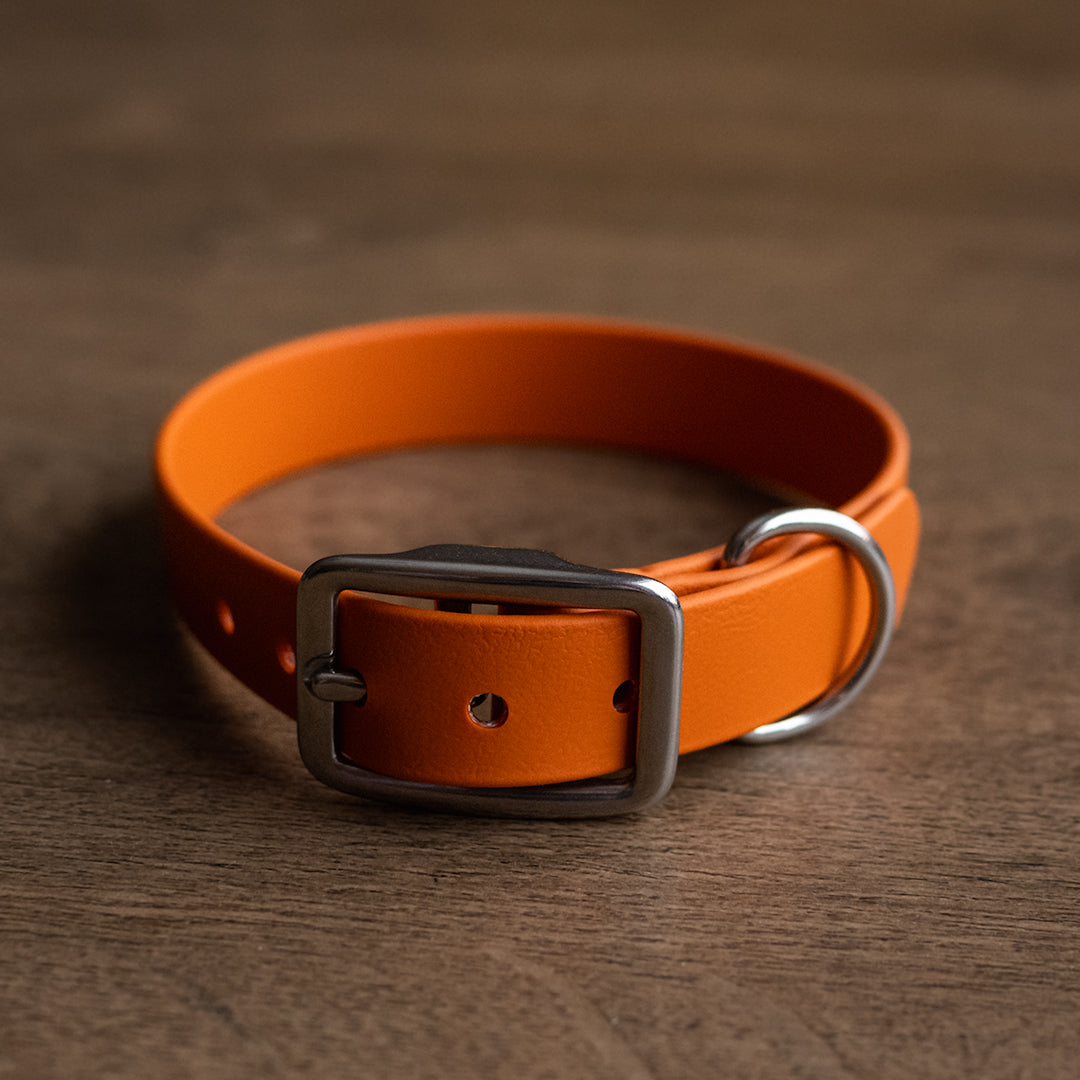 19mm Halsbånd av BioThane® - Rust