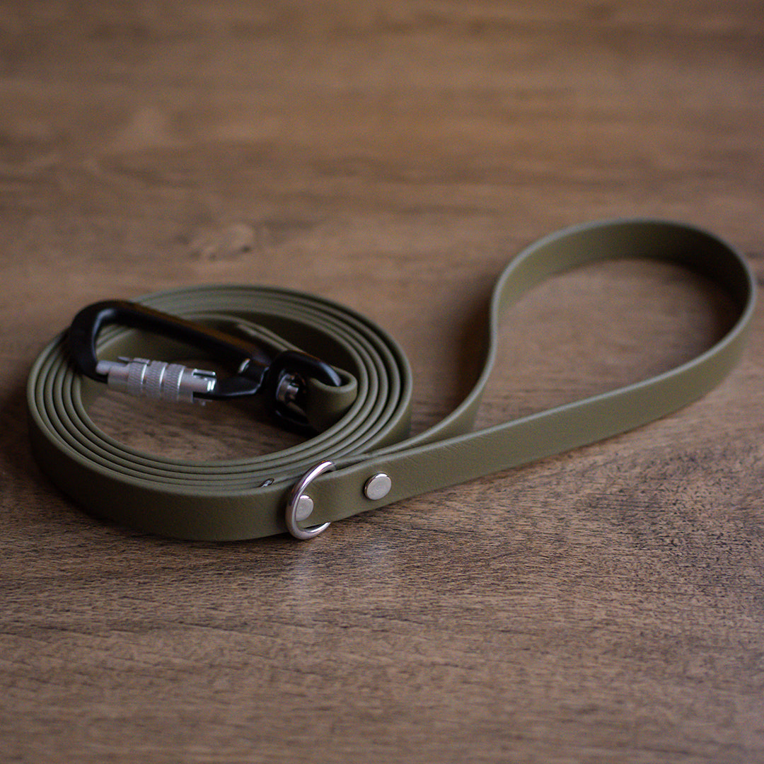 16mm Kobbel av BioThane® - Oliven