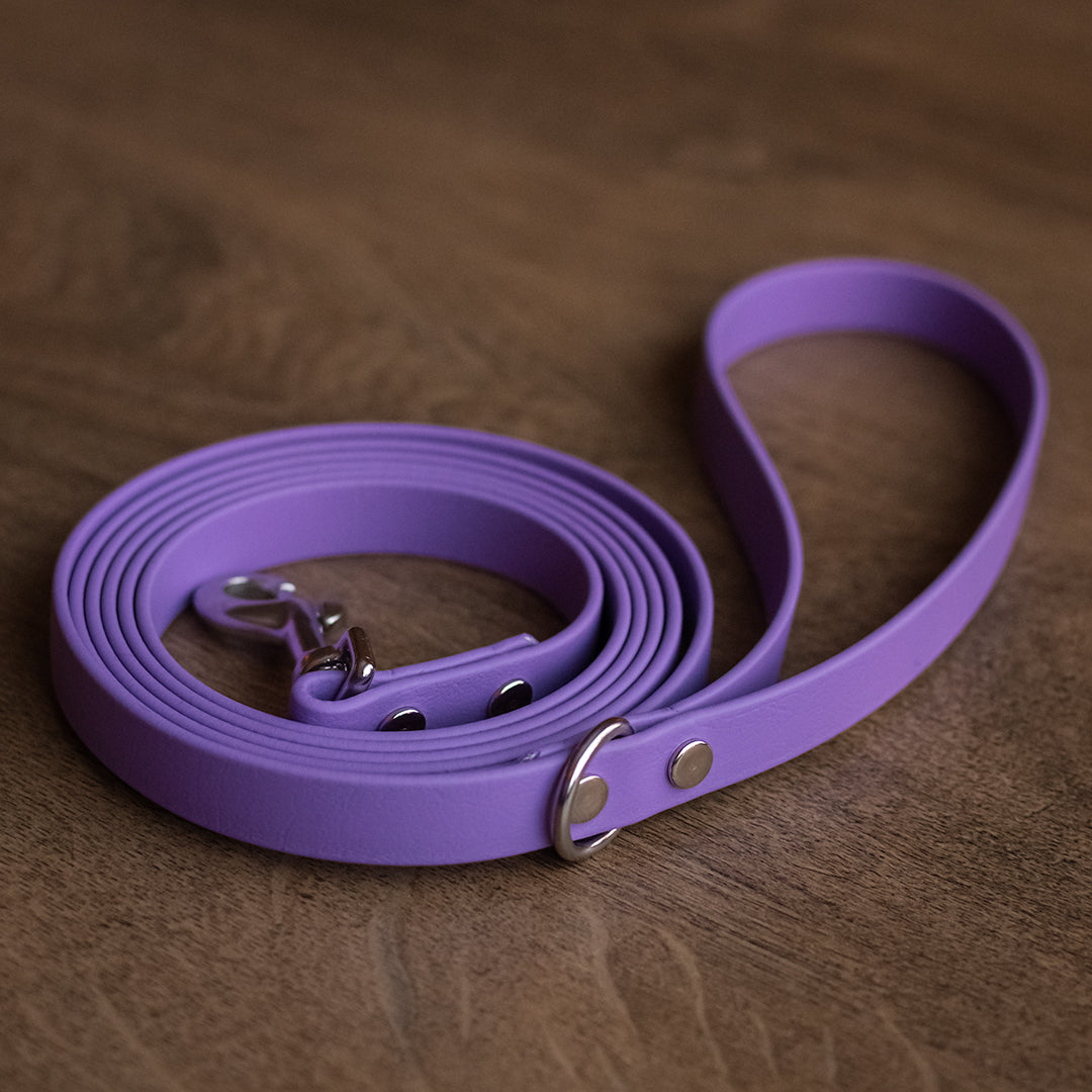 16mm Kobbel av BioThane® - Ametyst