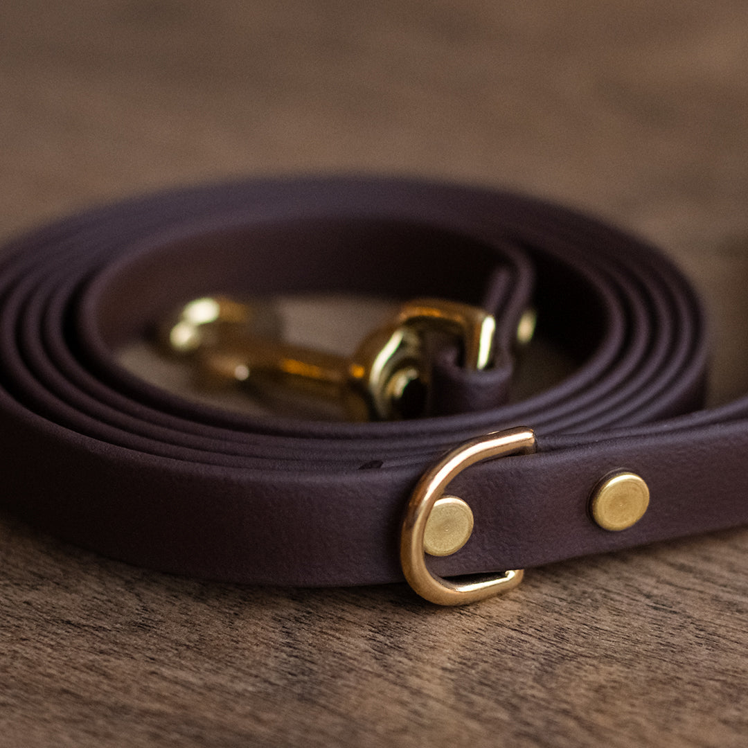 16mm Kobbel av BioThane® - Mørkebrun